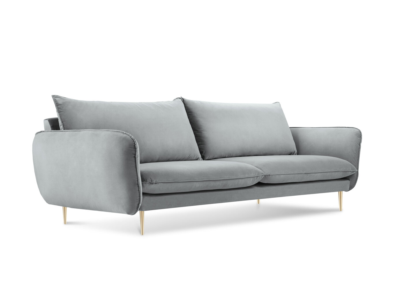 Sofa Cosmopolitan Design Florence 3S, šviesiai pilka kaina ir informacija | Sofos | pigu.lt