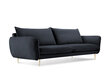 Sofa Cosmopolitan Design Florence 3S, tamsiai mėlyna цена и информация | Sofos | pigu.lt