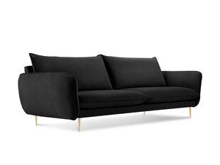 Sofa Cosmopolitan Design Florence 3S, juoda kaina ir informacija | Sofos | pigu.lt