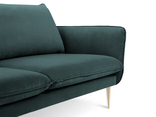 Sofa Cosmopolitan Design Florence 4S, tamsiai žalia kaina ir informacija | Sofos | pigu.lt