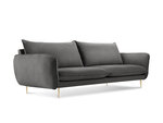 Sofa Cosmopolitan Design Florence 4S, tamsiai pilka