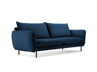 Sofa Cosmopolitan Design Vienna 2S, mėlynas aksomas kaina ir informacija | Sofos | pigu.lt