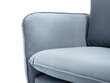 Sofa Cosmopolitan Design Vienna 3S, šviesiai mėlynas aksomas kaina ir informacija | Sofos | pigu.lt