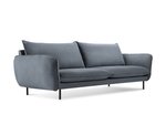Sofa Cosmopolitan Design Vienna 3S, pilkas aksomas