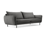 Sofa Cosmopolitan Design Vienna 3S, tamsiai pilkas aksomas