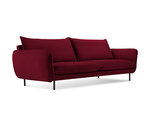 Sofa Cosmopolitan Design Vienna 3S, raudonas aksomas