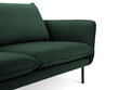 Sofa Cosmopolitan Design Vienna 4S, žalias aksomas kaina ir informacija | Sofos | pigu.lt