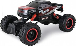 Внедорожник с дистанционным управлением Rock Crawler 4WD 1:14, черный, красный цена и информация | Игрушки для мальчиков | pigu.lt