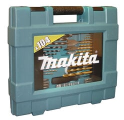 Набор бит и инструментов, Makita D-31778, 104 шт цена и информация | Механические инструменты | pigu.lt