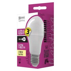 LED lemputė EMOS A60 14W 1521 lm E27 WW kaina ir informacija | EMOS Santechnika, remontas, šildymas | pigu.lt