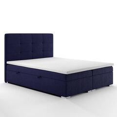 Кровать Selsey Bongiorno 140x200 см, синяя цена и информация | Кровати | pigu.lt
