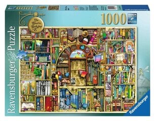 Dėlionė Ravensburger The Bizarre Bookshop 2, 1000 d. kaina ir informacija | Dėlionės (puzzle) | pigu.lt