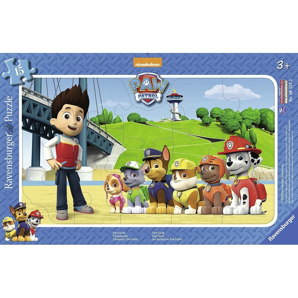 Dėlionė Ravensburger Šunyčiai Patruliai (Paw Patrol), 100 d., 061242 цена и информация | Dėlionės (puzzle) | pigu.lt