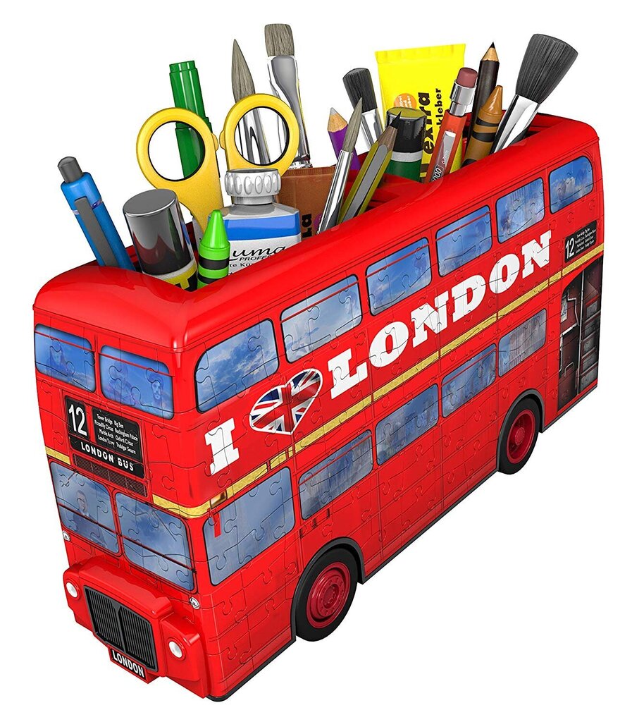 3D dėlionė Ravensburger London Bus 216 d. kaina ir informacija | Dėlionės (puzzle) | pigu.lt