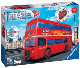 3D dėlionė Ravensburger London Bus 216 d. kaina ir informacija | Dėlionės (puzzle) | pigu.lt