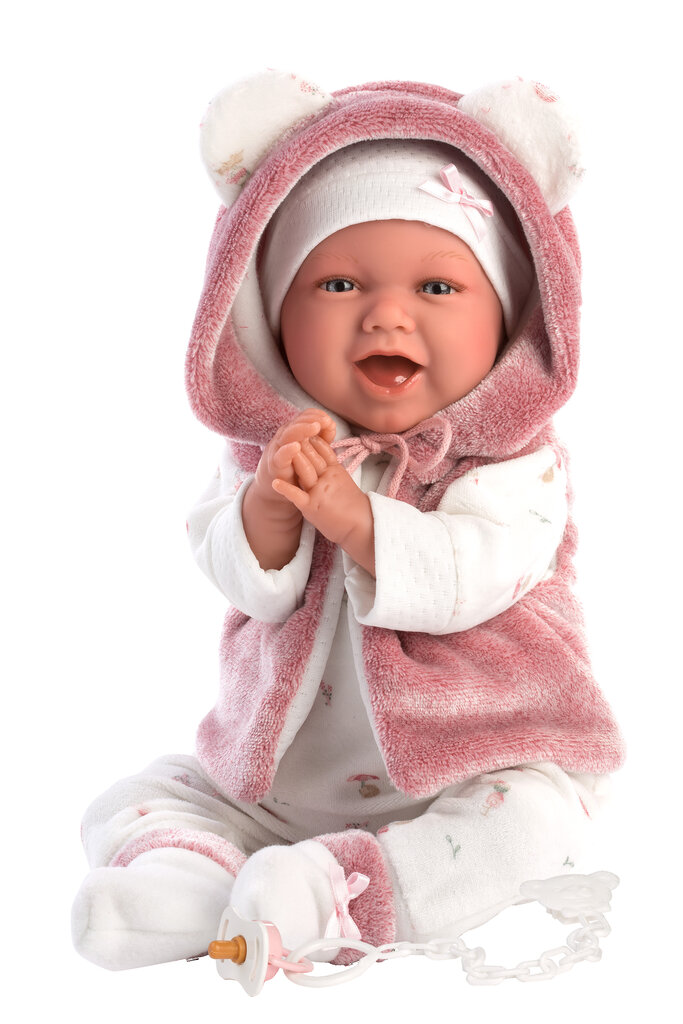 Verkianti lėlė kūdikis Llorens 74070, 42 cm kaina ir informacija | Žaislai mergaitėms | pigu.lt