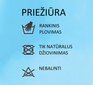 Daugkartinė Perma antibakterinė veido kaukė, balta, 1 vnt. kaina ir informacija | Pirmoji pagalba | pigu.lt