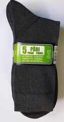 Комплект мужских носков (5 пар) Серые цена и информация | Мужские носки | pigu.lt