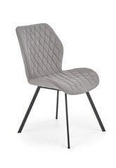 4-ių kėdžių komplektas Halmar K360, pilkas kaina ir informacija | Virtuvės ir valgomojo kėdės | pigu.lt