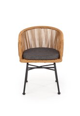 Комплект из 2 стульев Halmar K400, коричневый цена и информация | Садовые стулья, кресла, пуфы | pigu.lt