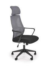 Biuro kėdė Halmar Valdez, pilka/juoda kaina ir informacija | Biuro kėdės | pigu.lt