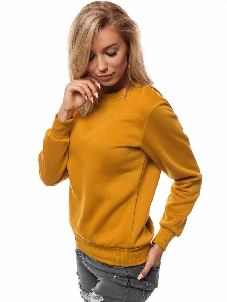 Moteriškas karamelinis džemperis "Kober" kaina ir informacija | Džemperiai moterims | pigu.lt