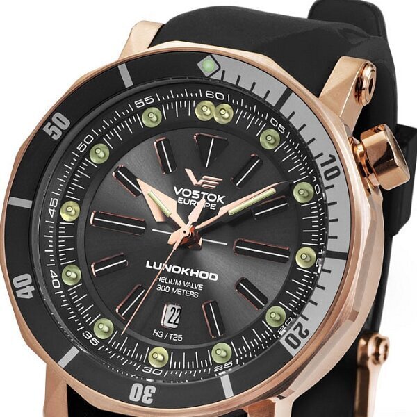 Laikrodis Vostok Europe Lunokhod-2 NH35A-6209209 цена и информация | Vyriški laikrodžiai | pigu.lt