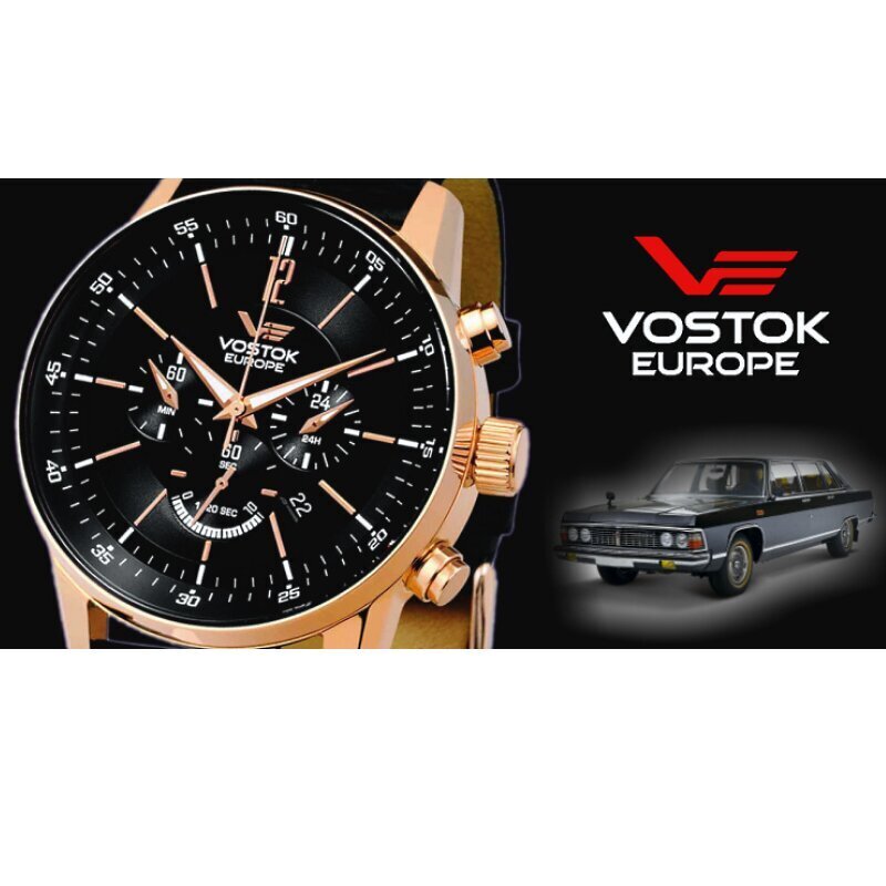 Laikrodis Vostok Europe GAZ-14 Limousine Chrono OS22-5619296 kaina ir informacija | Vyriški laikrodžiai | pigu.lt