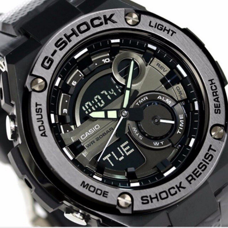 Laikrodis Casio G-Shock GST-210M-1AER kaina ir informacija | Vyriški laikrodžiai | pigu.lt