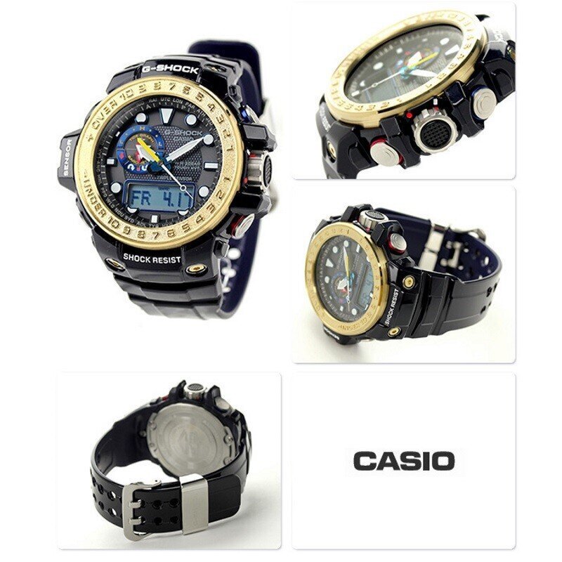 Laikrodis Casio G-Shock GWN-1000F-2AER kaina ir informacija | Vyriški laikrodžiai | pigu.lt