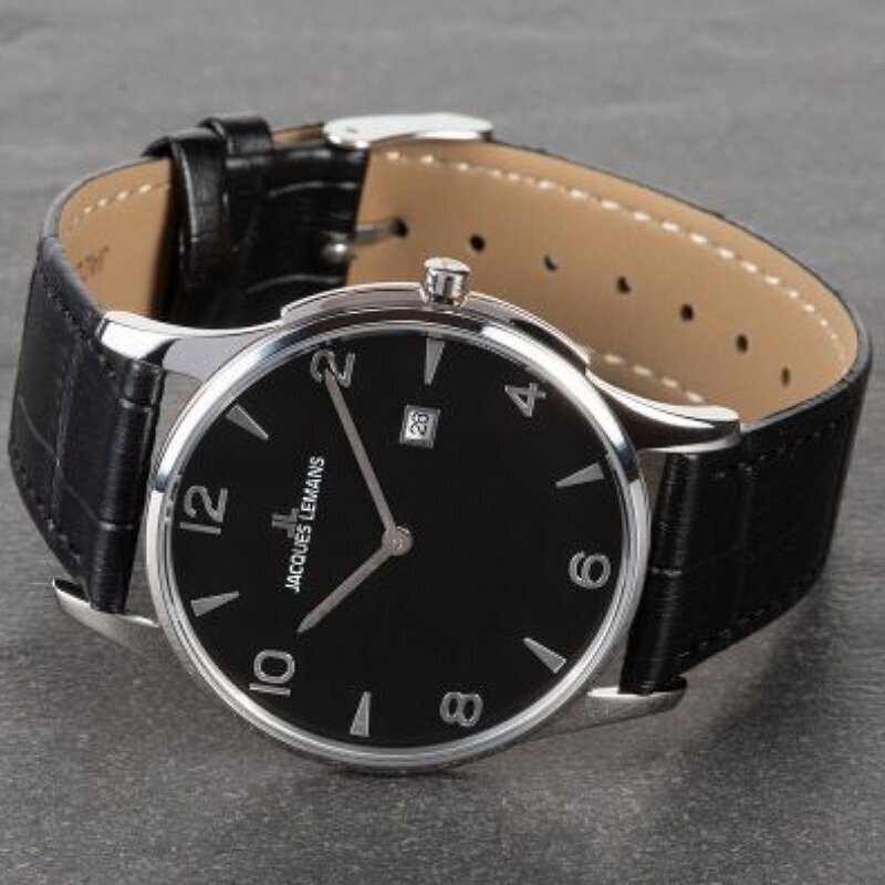 Laikrodis Jacques Lemans 1-1850ZA цена и информация | Vyriški laikrodžiai | pigu.lt