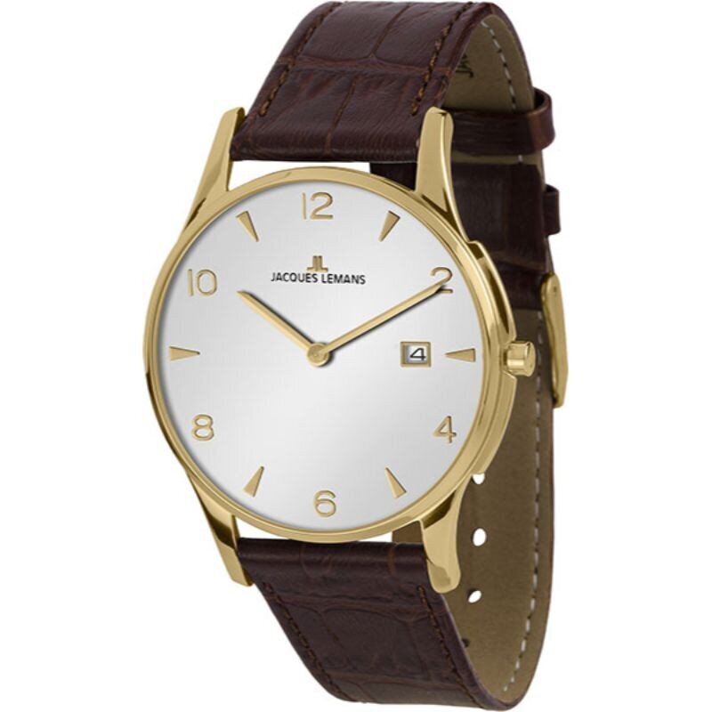 Laikrodis Jacques Lemans 1-1850ZD цена и информация | Vyriški laikrodžiai | pigu.lt