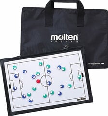 Taktinė lenta futbolo treneriui MSBF, 36x47 cm kaina ir informacija | Molten Futbolas | pigu.lt