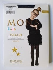 Детские колготки для девочек с рисунком и люрексом MONA Tula Lux 60 Pacific цена и информация | Носки, колготки для девочек | pigu.lt