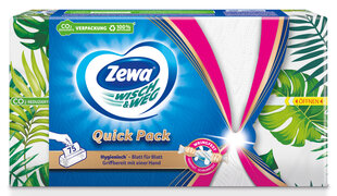Popieriniai rankšluosčiai ZEWA W&W Quick Pack, 75 vnt. kaina ir informacija | Tualetinis popierius, popieriniai rankšluosčiai | pigu.lt