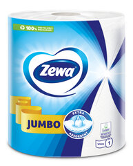 Бумажные полотенца ZEWA Jumbo, 2 слоя, 1 рулон, 400 листов цена и информация | Туалетная бумага, бумажные полотенца | pigu.lt