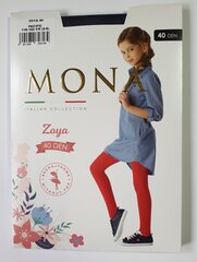 Гладкие колготки для девочек MONA ZOYA 40 Pacific цена и информация | Носки, колготки для девочек | pigu.lt