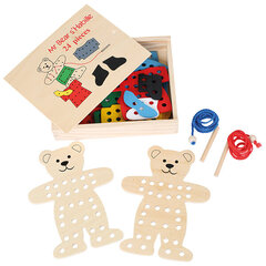 Деревянная игра, медведь цена и информация | Развивающие игрушки | pigu.lt