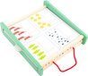 Medinė mokomoji matematikos lenta, 140 d. kaina ir informacija | Lavinamieji žaislai | pigu.lt