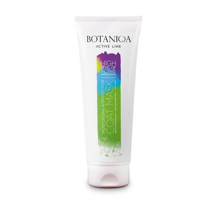 Botaniqa drėkinamoji kaukė šunims Active Line Moisturizing & Protection, 250ml цена и информация | Kosmetinės priemonės gyvūnams | pigu.lt