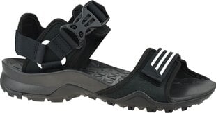 Мужские сандалии Adidas Cyprex Ultra Sandal EF0016, черные цена и информация | Мужские шлепанцы, босоножки | pigu.lt