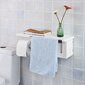 Pakabinama vonios spintelė SoBuy FRG175-W, balta kaina ir informacija | Vonios spintelės | pigu.lt