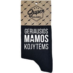 Moteriškos kojinės „Geriausios mamos kojytėms“ kaina ir informacija | Originalios kojinės | pigu.lt
