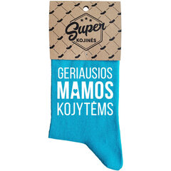 Moteriškos kojinės „Geriausios mamos kojytėms“ kaina ir informacija | Originalios kojinės | pigu.lt