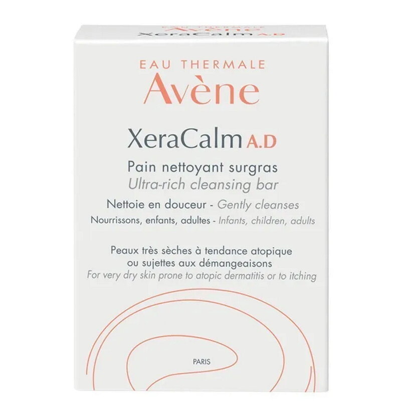 Prausimosi muilas Avene Xeracalm AD Ultra-Rich 100 g kaina ir informacija | Muilai | pigu.lt