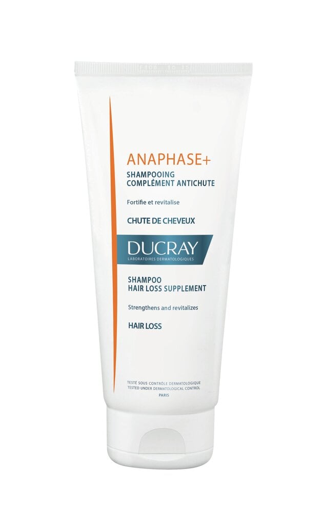Šampūnas nuo plaukų slinkimo Ducray Anaphase+ 200 ml цена и информация | Šampūnai | pigu.lt
