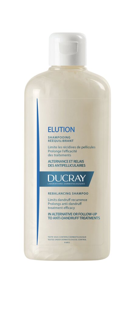 Plaukų šampūnas nuo pakartotinio pleiskanų atsiradimo Ducray Elution 200 ml kaina ir informacija | Šampūnai | pigu.lt
