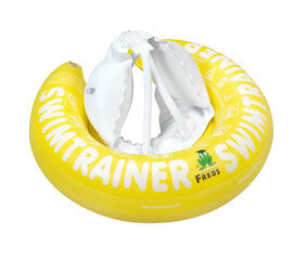 Плавательный круг Swimtrainer, жёлтый, 36 см цена и информация | Надувные и пляжные товары | pigu.lt