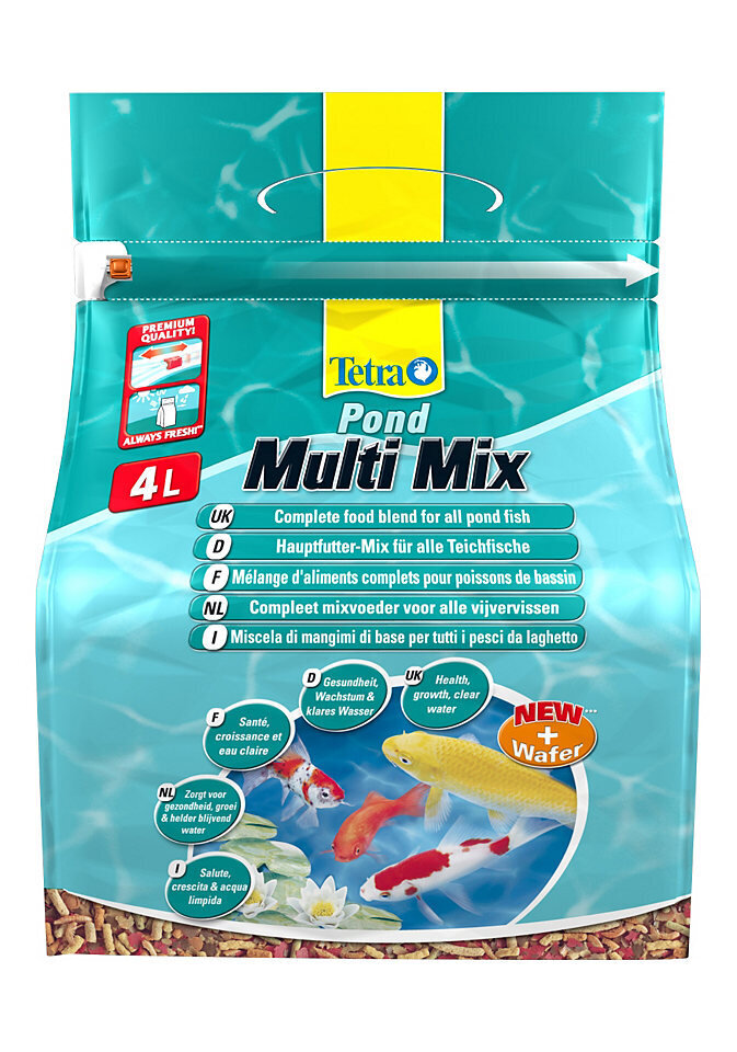 Maistas tvenkinių žuvims Tetra Pond Multi Mix, 760 g kaina ir informacija | Maistas žuvims | pigu.lt