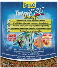 Корм для декоративных рыбок Tetra TetraPro Energy, 12 г цена и информация | Корм для рыб | pigu.lt